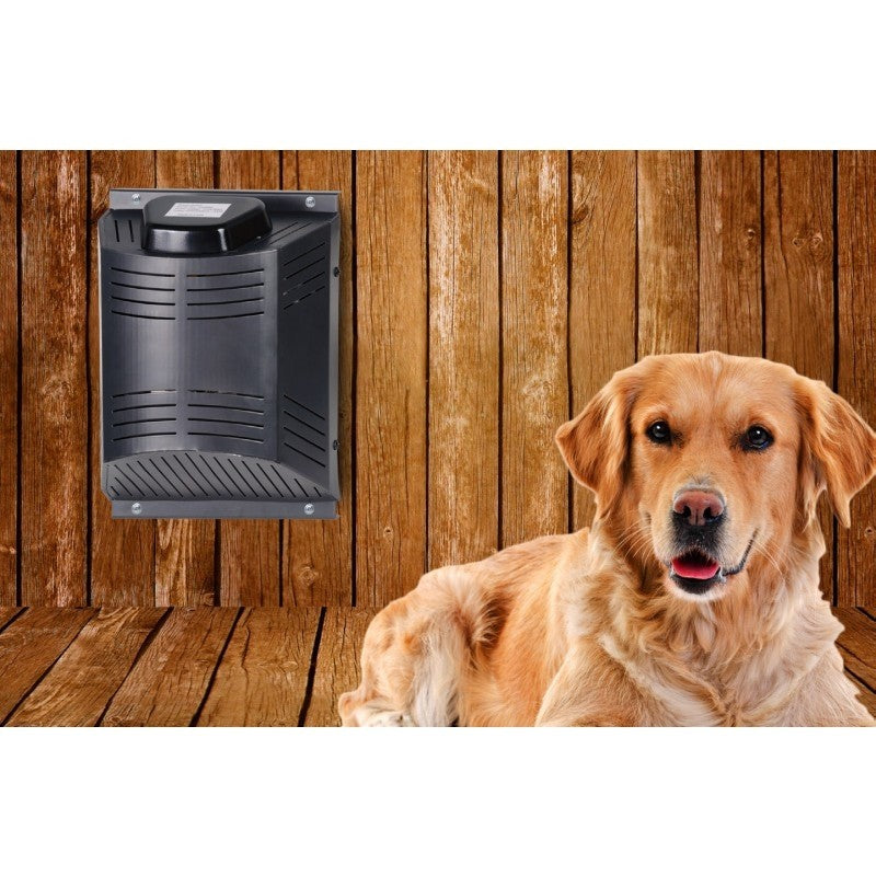 ClimateSAFE by ClimateRight Electric Heater and Bonus Internal Fan for Outdoor Dog, Pet and Animal Enclosures Wall Mounted